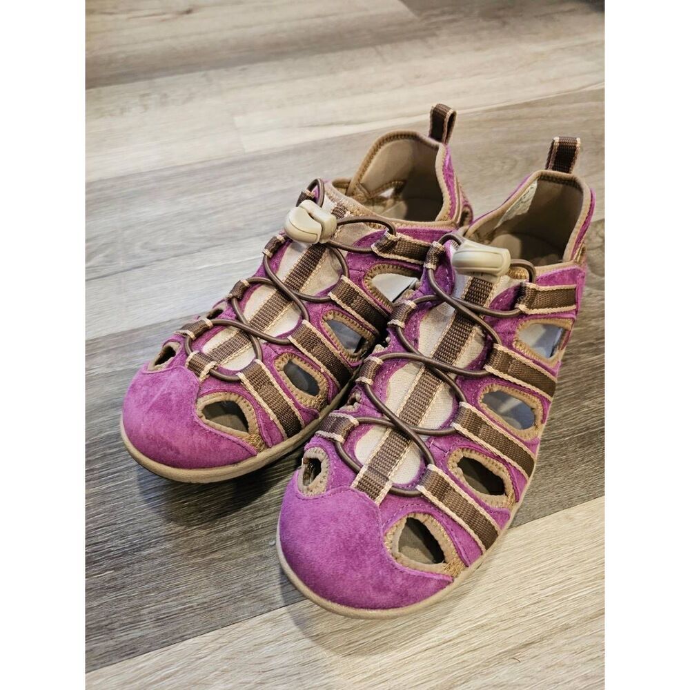 Duluth Trading Womens Purple Sports Sandals size 6.5